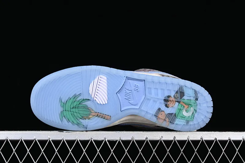 All categories Nk SB Dunk Series Nk SB Dunk Low low-top sneakers Y version Crenshaw Skate Club x Nk SB Dunk Low joint model SB low-top sports and leisure sneakers FN4193-100